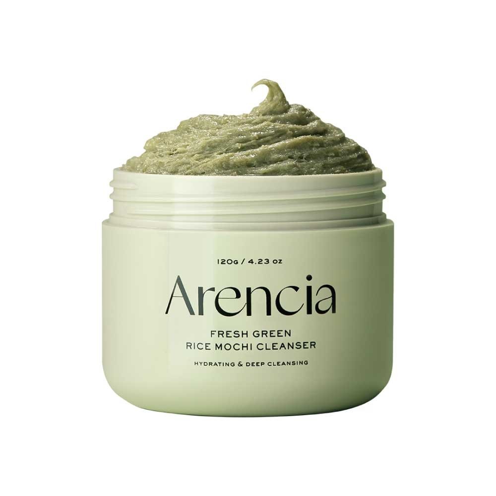 Arencia Fresh Green Mochi Cleanser for Acne-Prone Skin 120 g